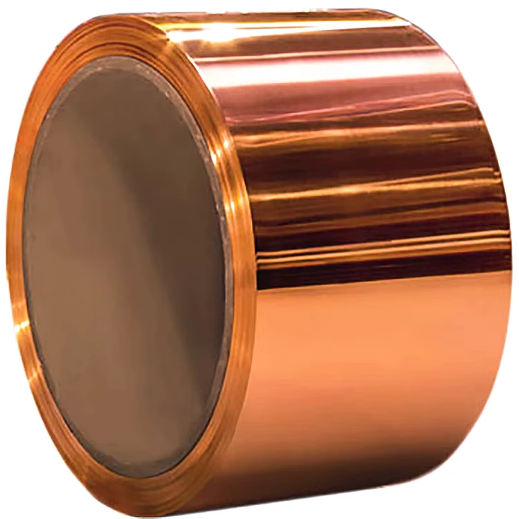 0.02mm Thickness Thin Red Pure Copper Foil Coil Strip Price for Sale