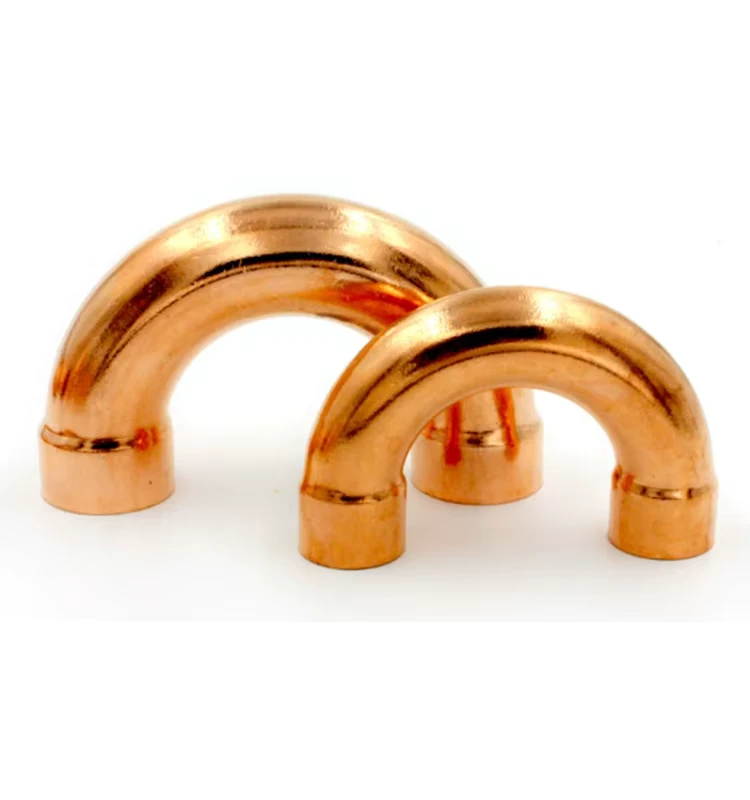 1 1/4 in Refrigeration 180 Degree Elbow U Bend Copper Pipe Fitting for Air Conditioner