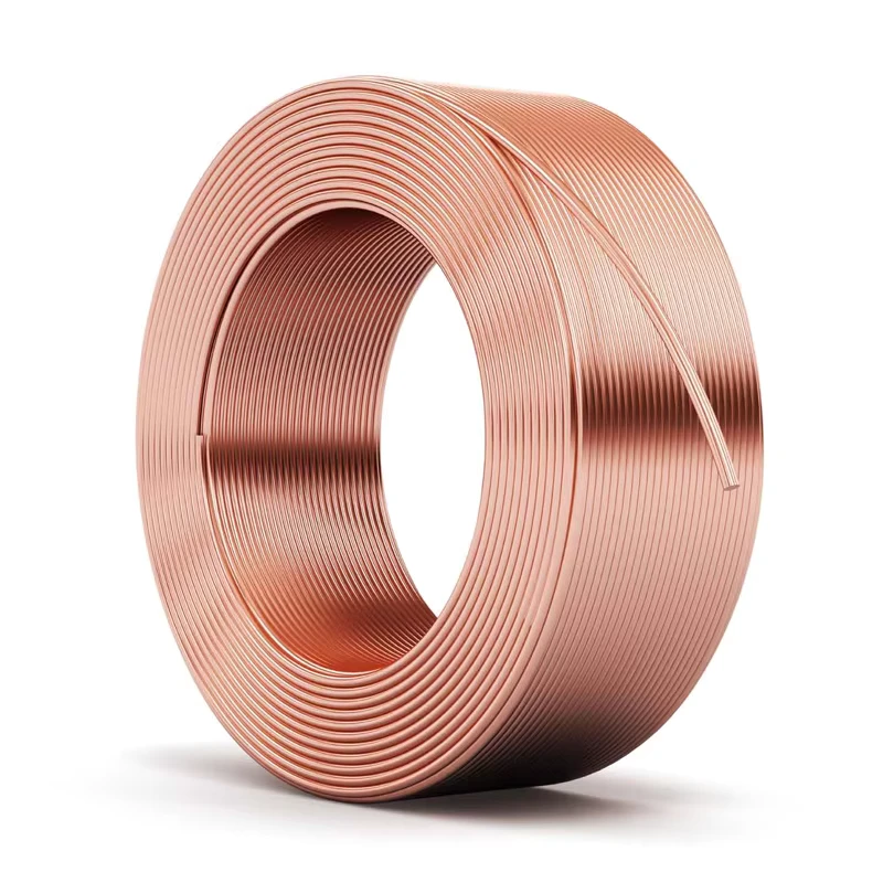 1 4 5 16 3 8 Inch 0.28x15m 50m Refrigerant Pipe Pancake Coil Copper Tubes with Bending & Welding for Air Conditioner
