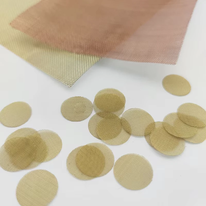 150Mesh Copper Cathode Plant Faraday Cage Shielding Filter Copper Wire Mesh Screen