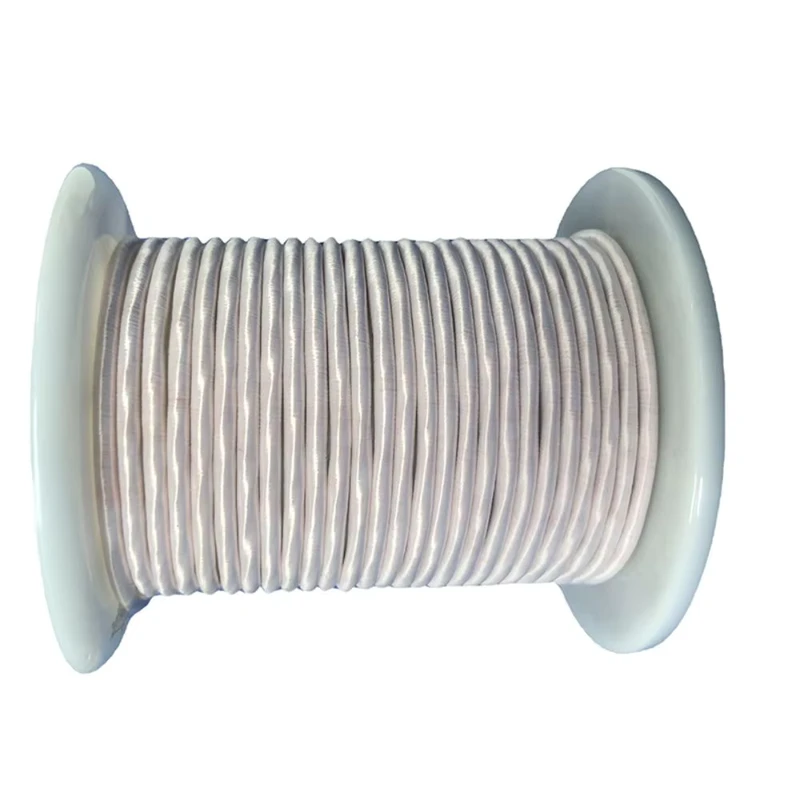 2USTC Copper Tinned Litz Wire Multi Strand Nylon PI Silk Covered High Frequency Heating 0.05x5000mm