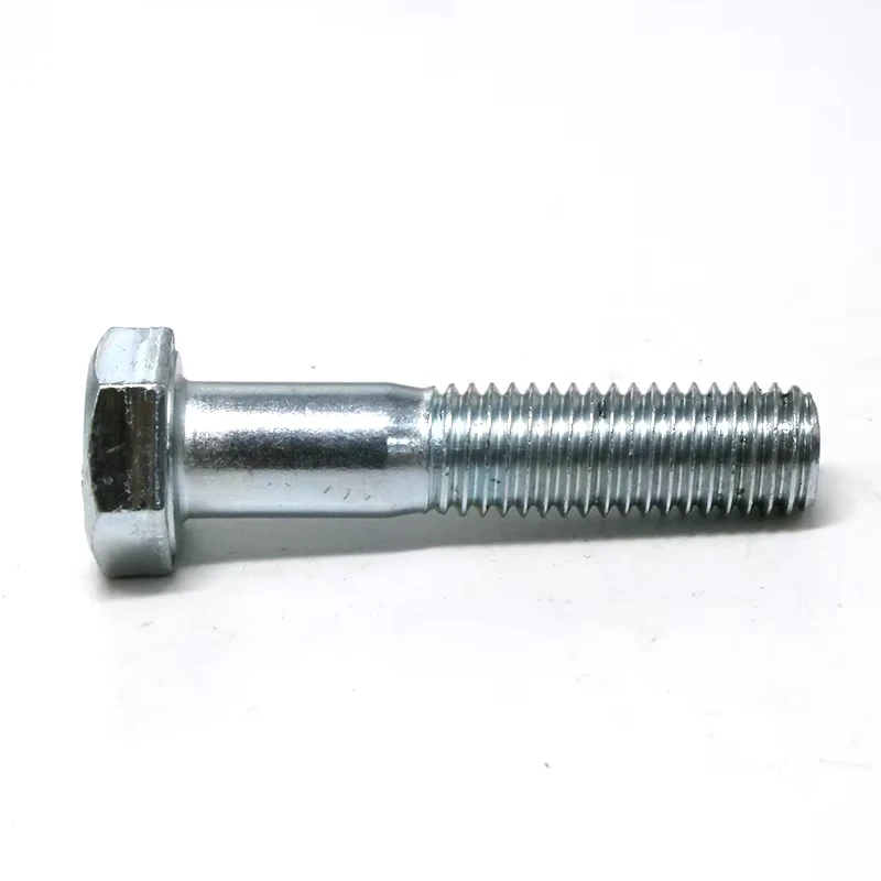3/8” 1/2” ASTM A307 307A 307B Carbon Steel Zinc Plating Hex Bolt With Nut