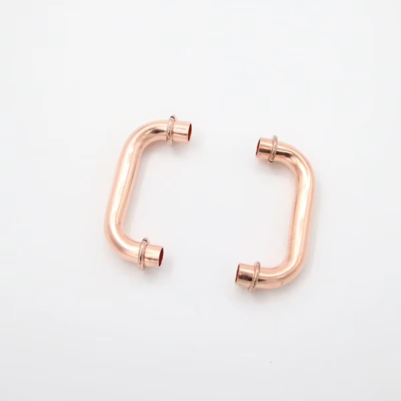 3 Way Copper Elbow Brass Connector Fitting Reduced Tee Fittings Pipe 3 Way Copper Y Shape AC Fittings