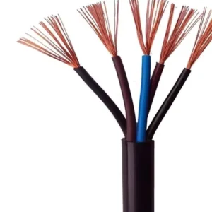 3Core Power Cable with PVC Sheath 0.5-2.5mm 20awg-22awg Strands Bare Copper 0.5mm 0.75mm 1.0mm 1.5mm 2.5mm Square RVV Cable