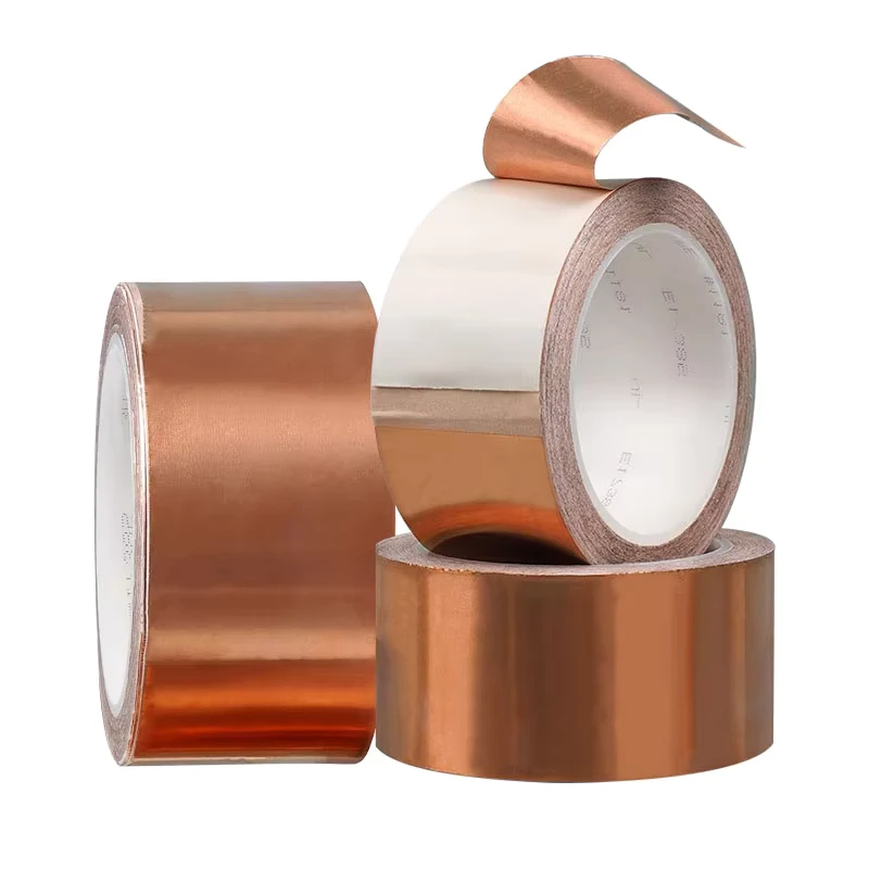 3m Copper Foil EMI Shielding Tape 1181 Single Sided 0.066mm Thick Waterproof Acrylic Adhesive No Printing Masking Carton Sealing