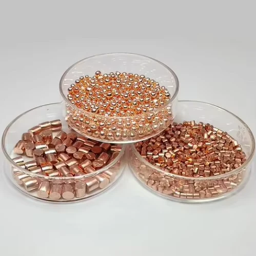 3mm High Purity Cu≥99.9999% 6N Copper Pellets