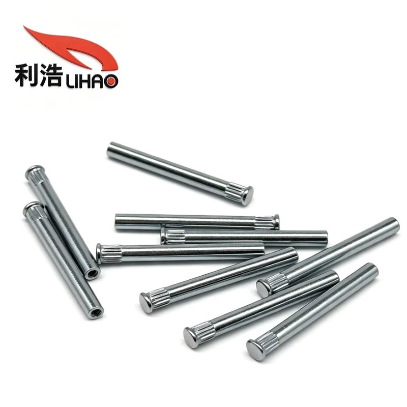 3×27.5 Internal Thread Rolling Pin Stainless Steel Rust Proof Small Mechanical Iron Rod