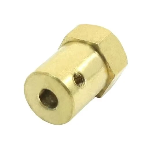 4mm Coupling Copper Cylinder for Smart Car Wheels DC Geared Motor