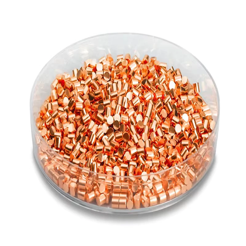 6N Cu 99.9999% High Grade Copper Pellets 1KG