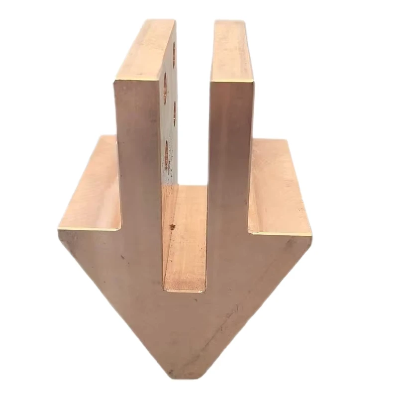 99.9 Pure Copper Electroplated Copper Head & Base Copper Castings