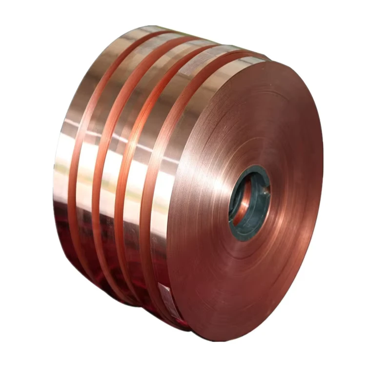 99.9% Pure Copper Strip Copper Foil Tape Copper Roll Coil