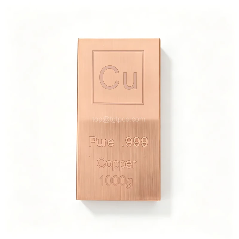 99.9% Pure Flat Square Copper Bar Price Per Kg