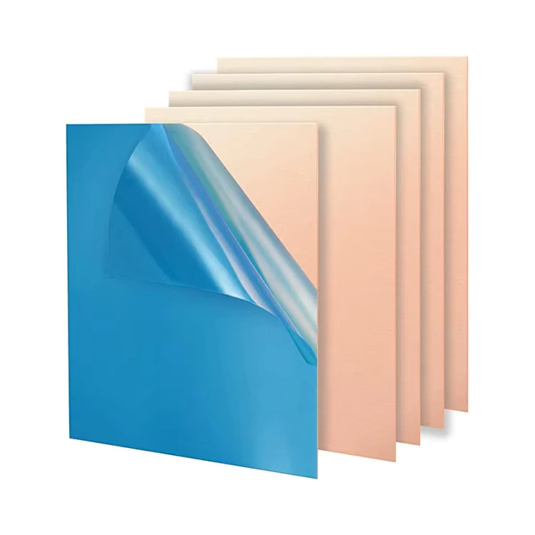 99.9% Purity 12*12 Copper Sheets Foil Coil Stripe Board Paper Copper Plate