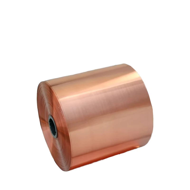 99.95% Pure Copper Strip Nickel Plating C11000 C12000 C10200 Battery Pack Connection Decorative Earthing Copper Coil Wire Roll