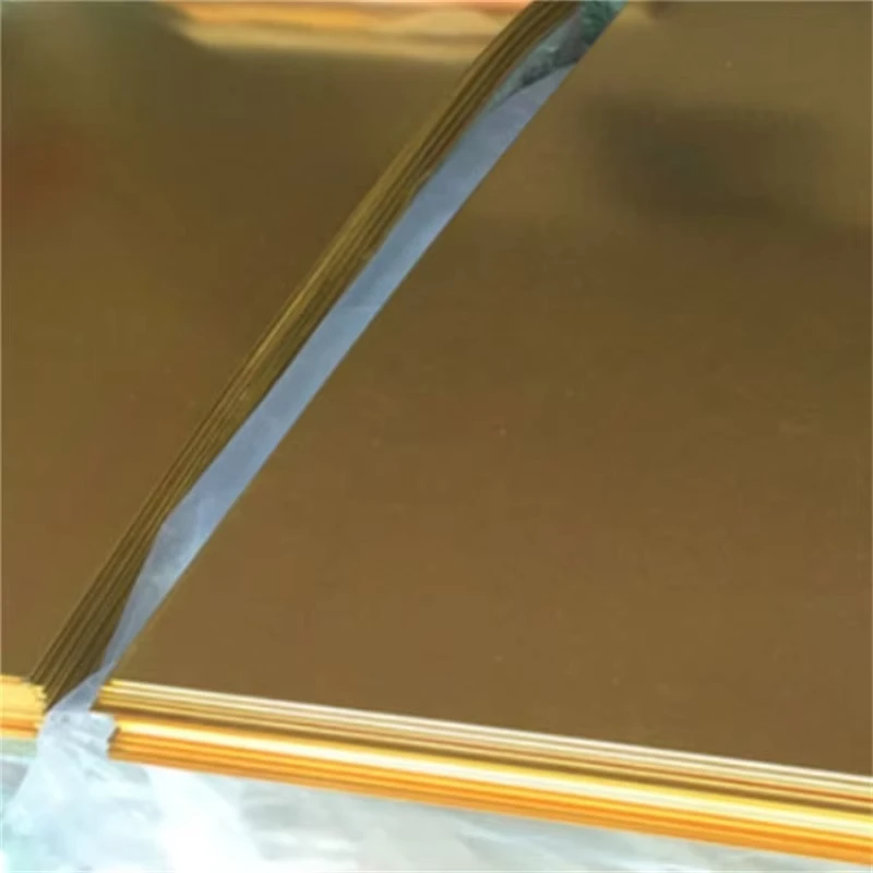 99.999% Copper Cathode Pure Copper Sheet brass Plate 0.3mm-5 mm Thickness Customized