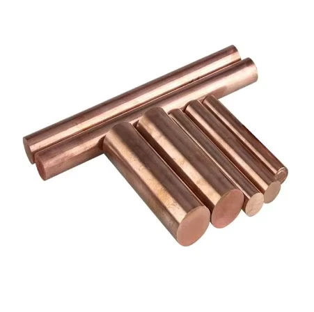 ASTM C11000 99.99% Pure Red Copper Bar High Hardness Copper Rod Copper Alloy Non Ferrous Metal