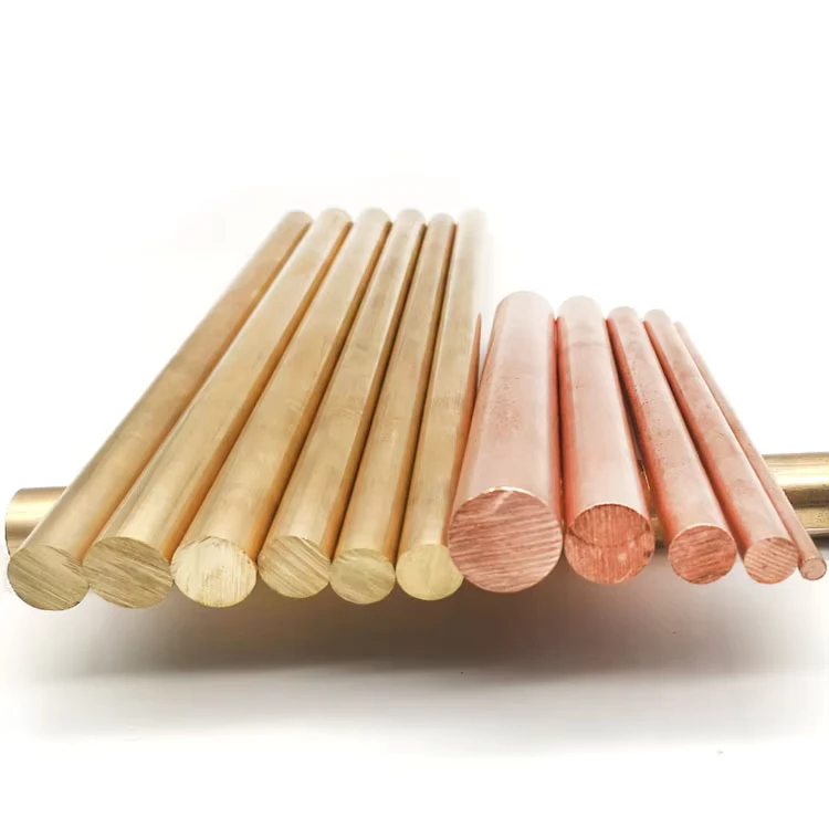 ASTM Compliant Brass Alloy Rods (Cu 88%) Custom Cutting Processing Services for Industrial Use