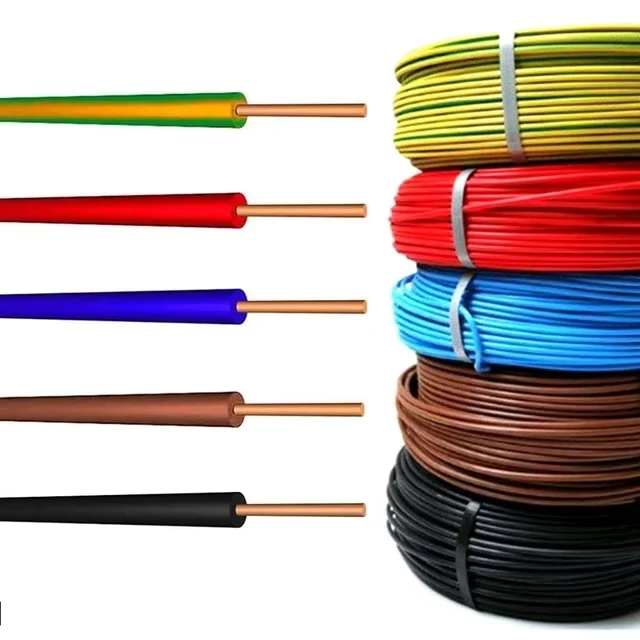 BV BVR Stranded Copper PVC Insulated 1.5mm 2.5mm Industrial Power Building House Wiring Electrical Cable