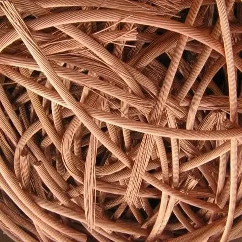Bare Bright Copper Wire Scrap 99.99% Copper Content Clean & Shiny