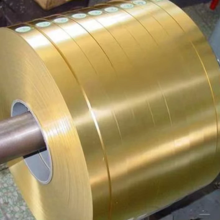 Brass Strip Coil C2680 C2720 C2801 H62 Eco Friendly Customized Width Thickness for Industrial Hotel Use