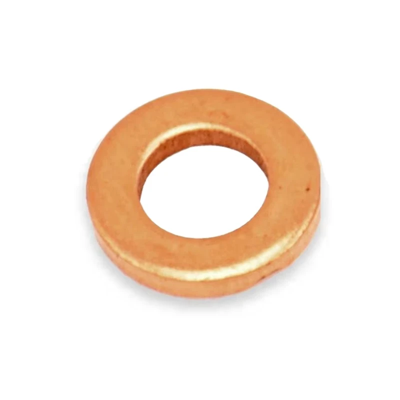 China Manufacture Large Flat Copper Washers DIN125 DIN9021 Standard Brass & Bronze Material with Plain Zinc Finish