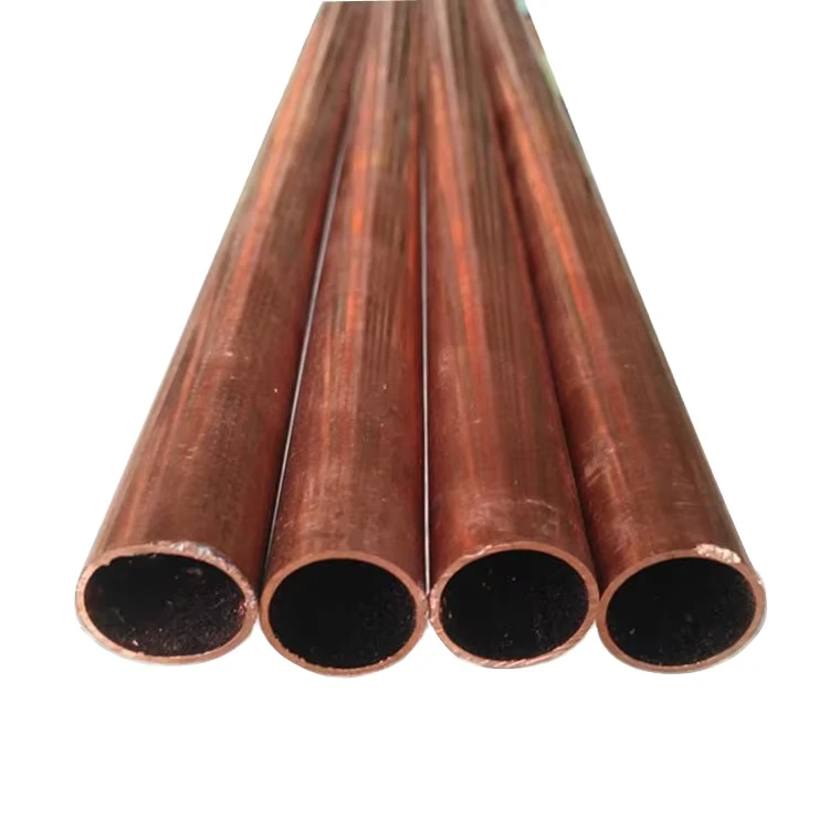 China Origin Customized Size Plumbing Copper Pipes Price Per Ton Copper