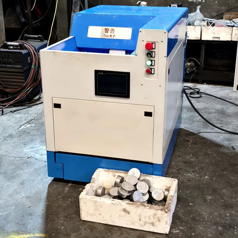 Chip Briquetting Making Scrap Metal Machine Briquette Mini Metal Scrap Briquetting Press Machine