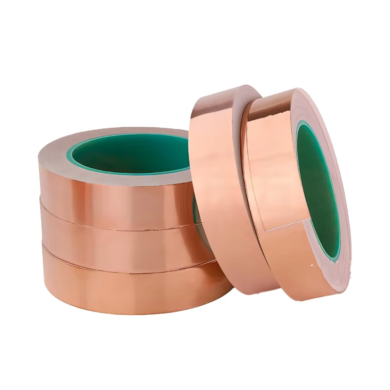 Conductive Copper Foil Self Adhesive Copper Foil Tape EMI Shielding Tape for Electrical Engineering Home Improvement