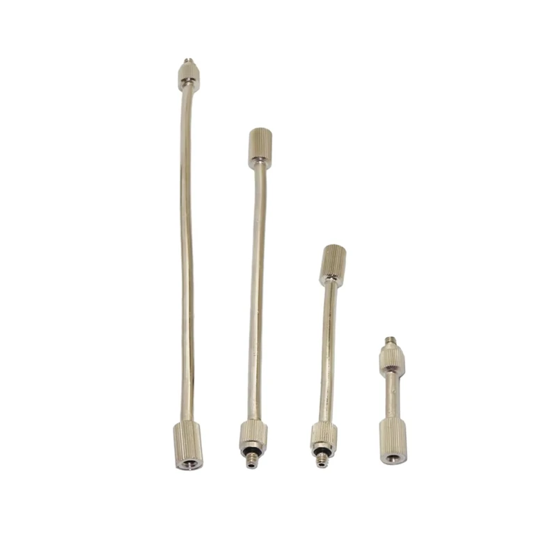 Copper 3 16 Inch Thread Mist Nozzles Extension Rod Fog Atomization Sprayer Flexible Extension Pole Atomizing Nozzle