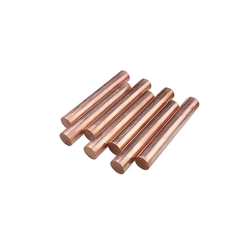 Copper Alloy CRZ C18500 C18200 C18150 Bright Surface Industrial Application for Welding and Bending Round Rod and Flat Bar