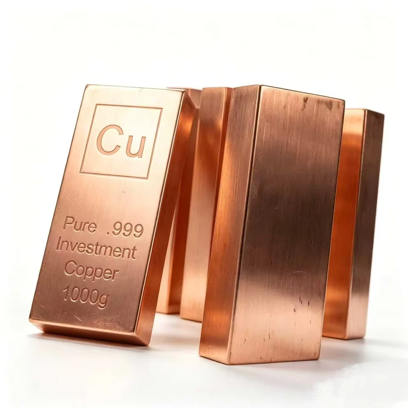Copper Bar 1000g Polished Decorative Copper Bar