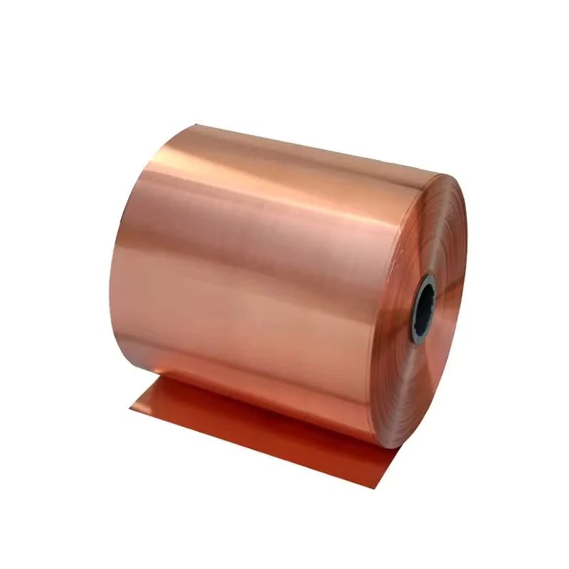 Copper Coil 99.99% Copper Foil 0.1Mm 10Mm Copper Strip Coil Manufacturer