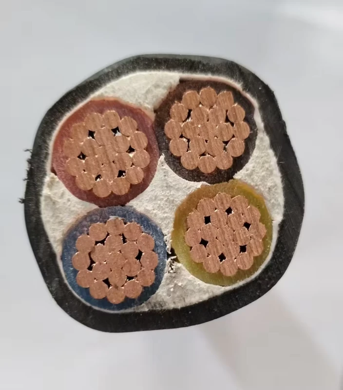Copper Core Cross linked Polyethylene Insulated Polyvinyl Chloride Sheathed Power Cable