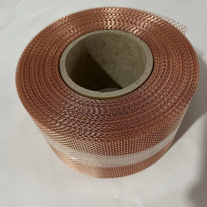 Copper Fabric Copper Wire Mesh Fabric Ultra Fine Copper Mesh