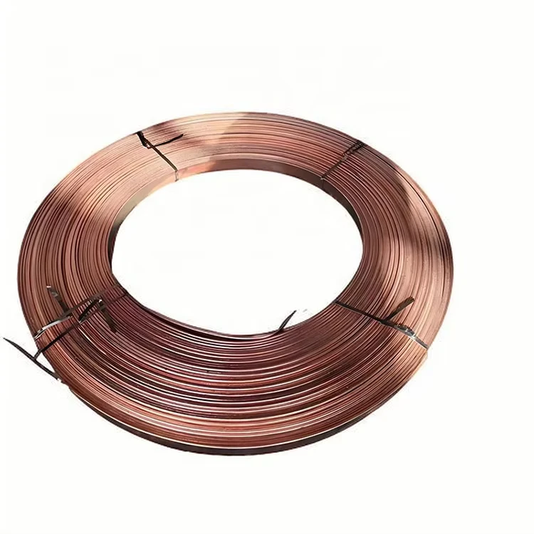 Copper Flat Strip 25X3mm Bare Copper Tape Coil