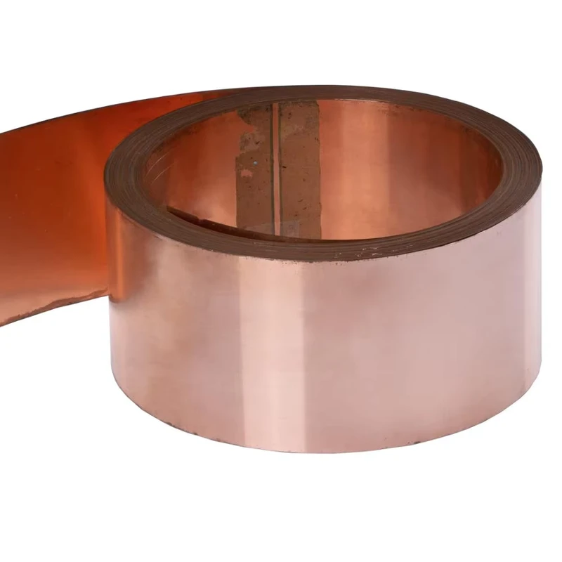 Copper Foil 2.5mm Width 99.9% Purity Industrial Use Welding Cutting Service