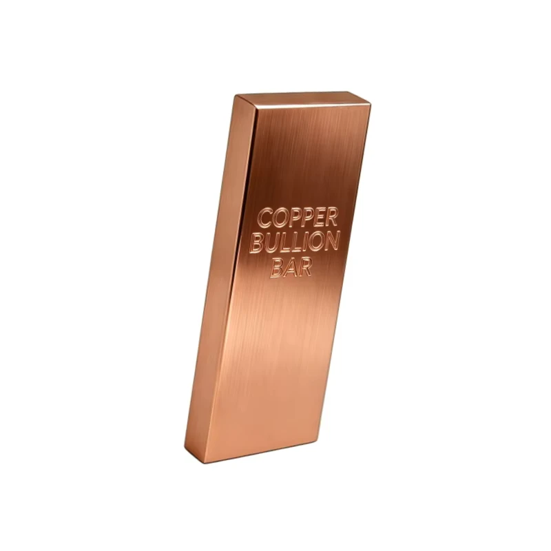Copper Ingot Bar 1KG Square Solid Rod 99.9% Pure Copper Investment Grade