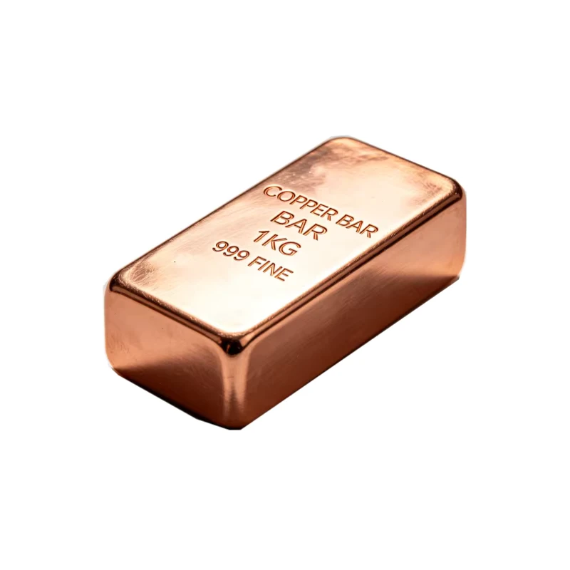 Copper Ingot Bar C11000 Pure Copper Rod 999 Purity