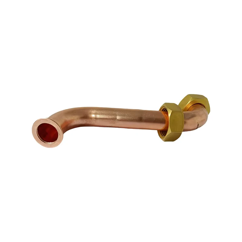 Copper Pipe Elbow Fitting 90 Degree Brass End Pipe Connector