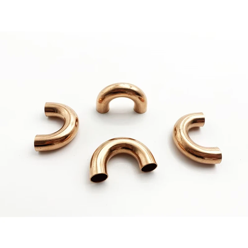 Copper Pipe Fittings for Plumbing 180 Degree Elbow OD 3 4 for Condenser Unit
