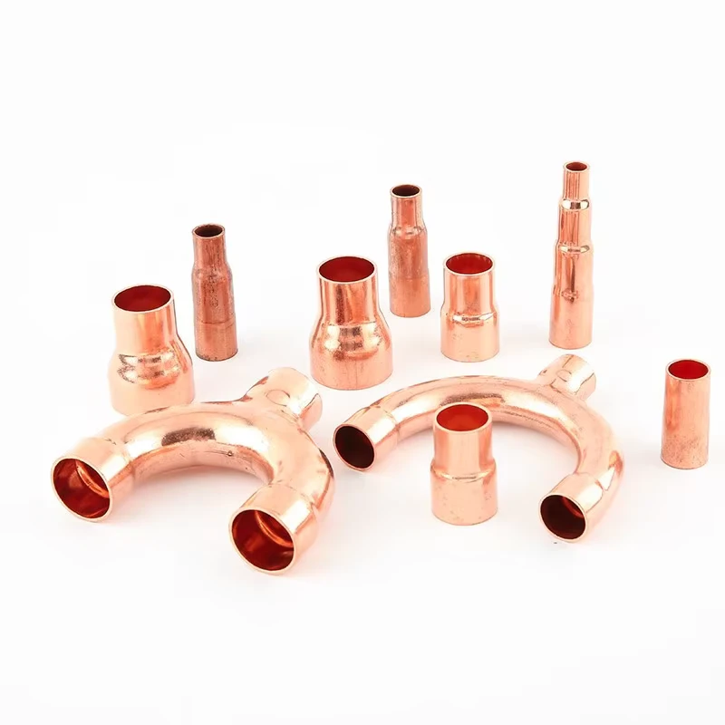 Copper Pipe Reducing Butt Joint Reducer Corrosion Resistant for Cold Storage Applications 635108mm Direct Weld Connection