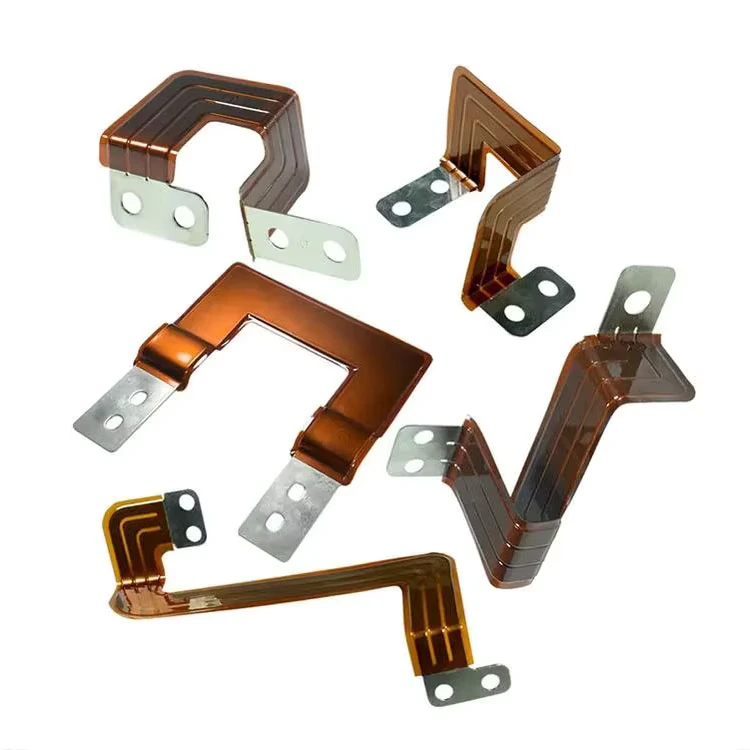 Copper Stamping Laminated Flexible Busbars Semiflexible Busbar Connector for Lithium Battery Pack Mold Punch Mould Model