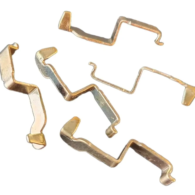 Copper Stamping Processing Brass Terminal Phosphor Bronze Conductive Spring Piece