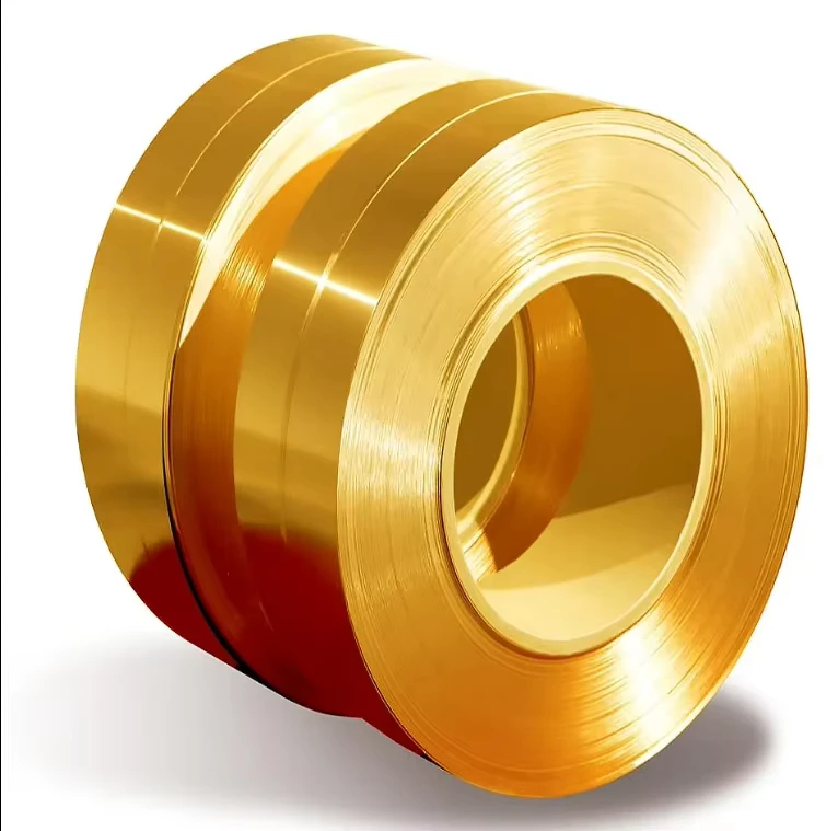 Copper Tape Brass Strip Coil for C26800 C26000
