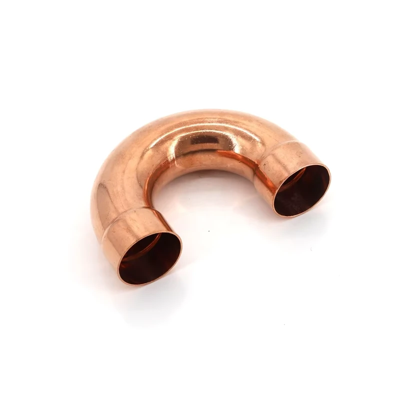 Copper U Bend P Type Pipe Connector Thread Plumbing Fittings Y Tee USA Standard Copper Fittings