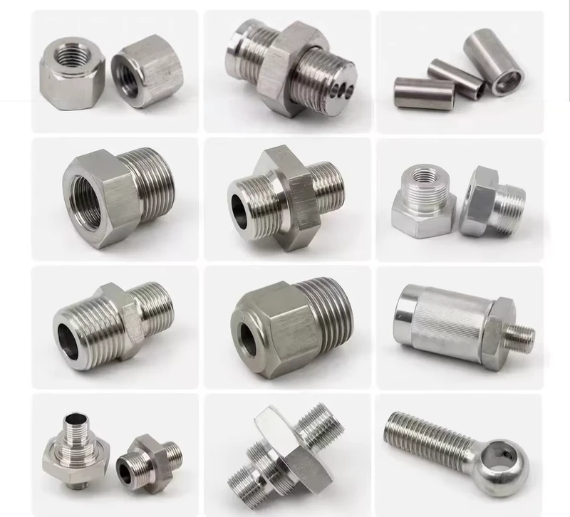 Custom CNC Machining Custom Precision Machining Stainless Steel CNC Parts Non Standard Fasteners Bolt Nut Stud OEM ODM