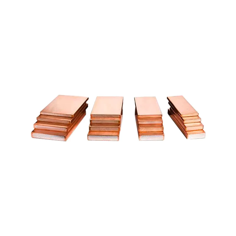 Custom Made Copper Clad Aluminum Busbars with Copper Terminals High Quality Product