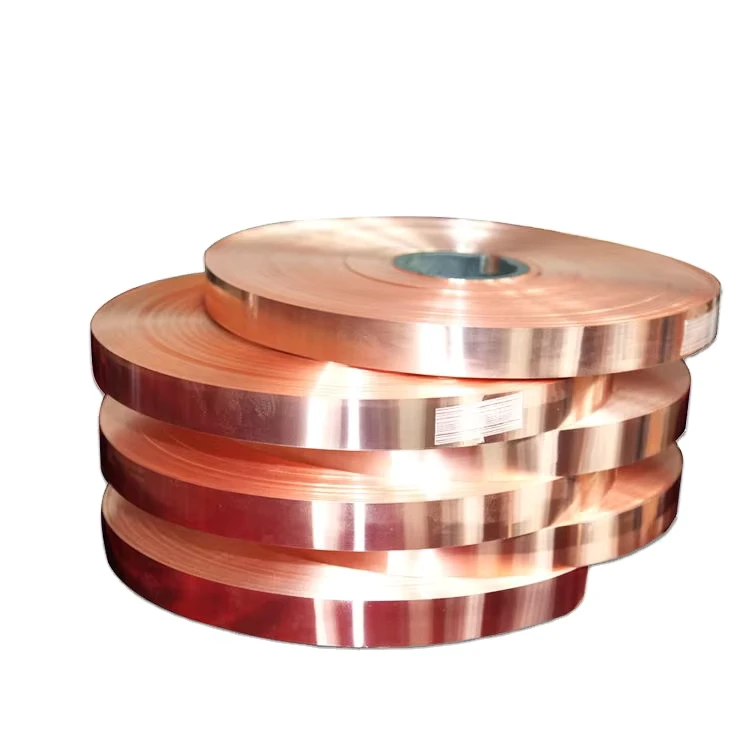 Customised Earthing 99.9% C1100 Manufacturing Fullplant Copper Tape Strip Coil Plant