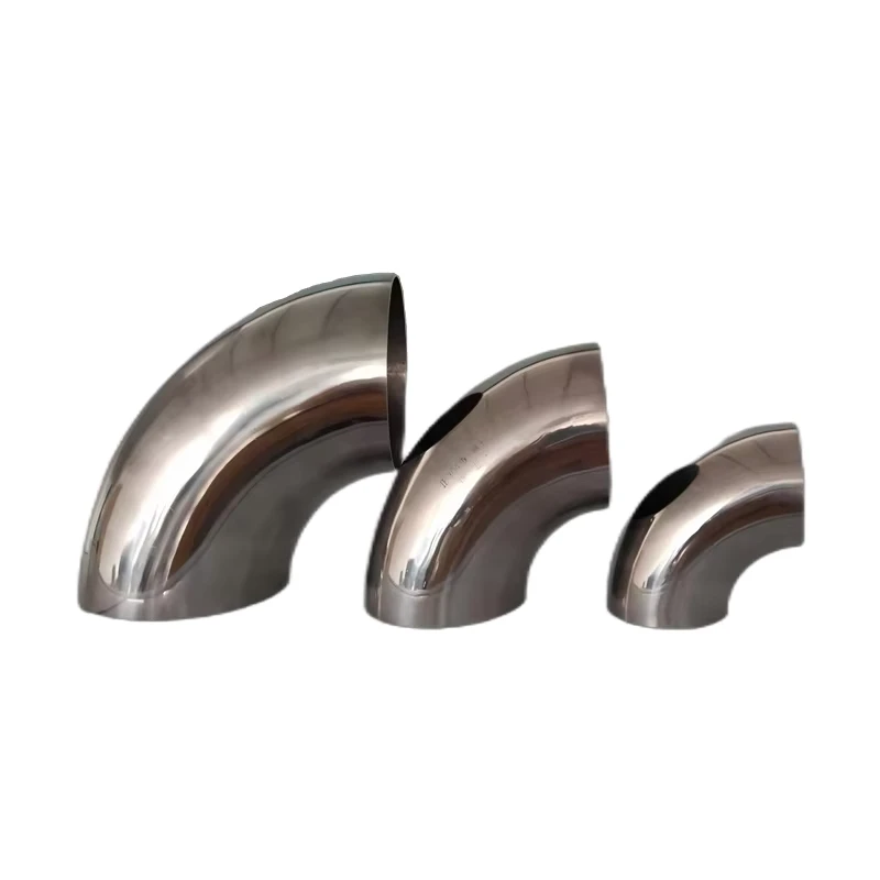 Customizable 2 3 4 Inch 304 Stainless Steel 90° 45° 30° Weld Elbow Galvanized Industrial Mirror Elbow Design