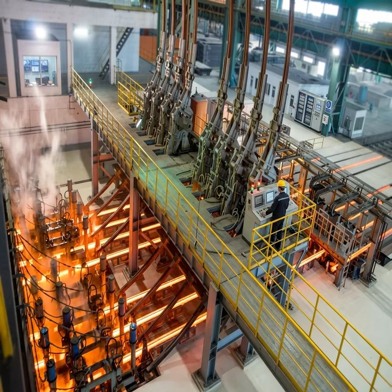 Customized Continuous Casting Copper Aluminum Ingot Machine Steel Rebar Making Machine